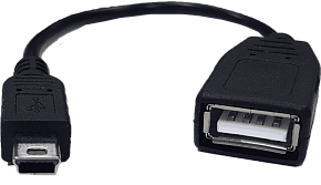 Переходник mini-USB - USB Меркурий 180, 130, 115 картинка от магазина Кассоптторг