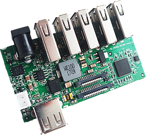 Плата USB-портов для Эвотор 7.2 СТ2Ф (блок USBG rev.3.0 AL.M020.47.000) картинка от магазина Кассоптторг