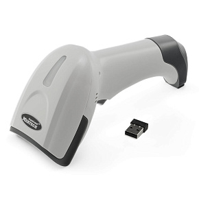Беспроводной сканер штрих-кода MERTECH CL-2320 BLE SPP Dongle P2D USB white картинка от магазина Кассоптторг